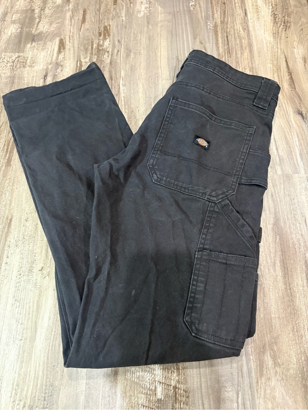 Dickies Women’s Black Straight Fit Workwear Pants SZ 2 Reg